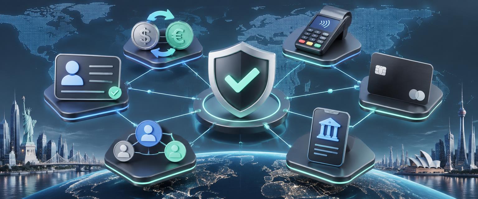 Exchange, payment and social profiles connected across a secure global network